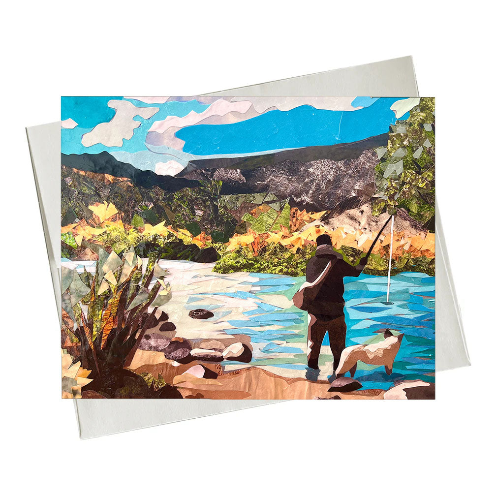 Gone Fishing - Note Card