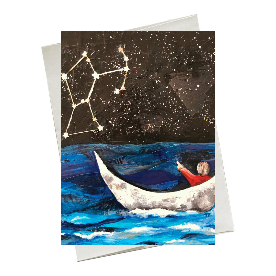 Finding Orion - Greeting Card