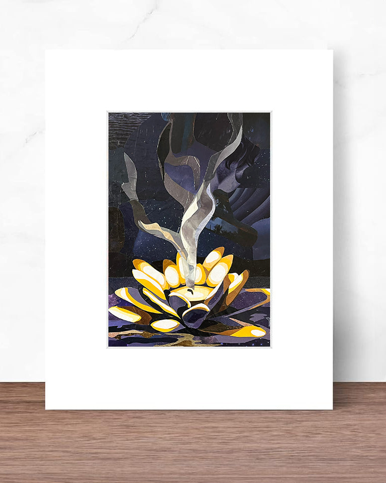 Silence - Matted Print