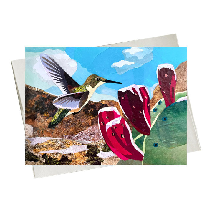 Humming in the Sun - Greeting Card