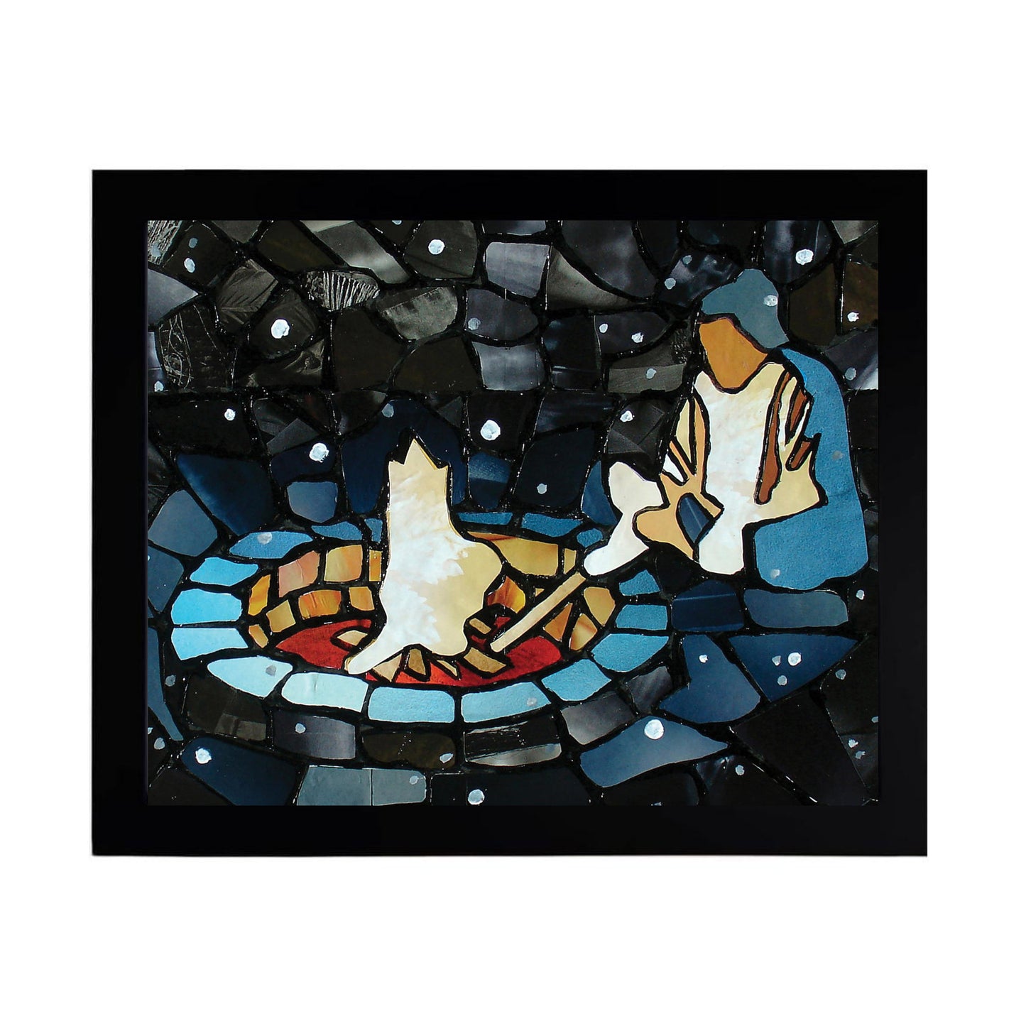 Tending the Fire - Print