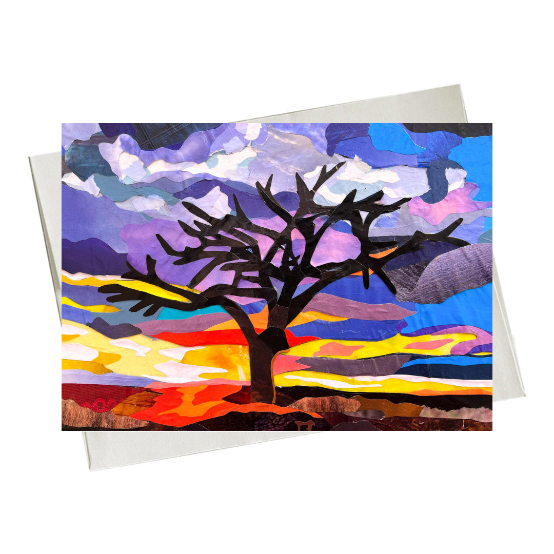 Desert Setting - Greeting Card
