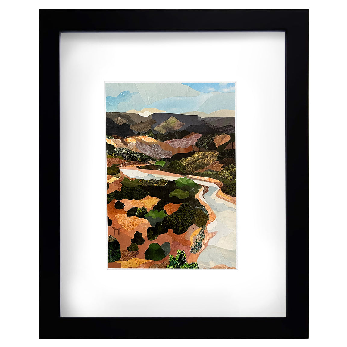 A Way In - Framed Print