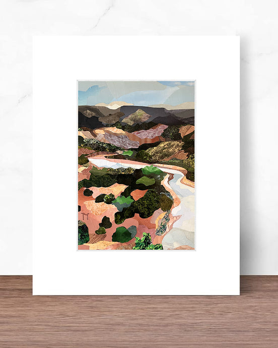 A Way In - Matted Print