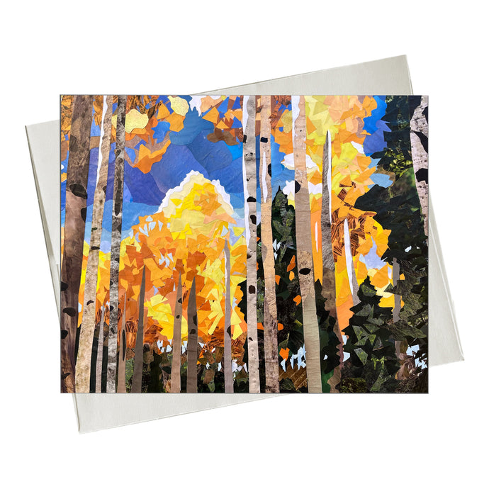 Autumn Leaves - Note Card