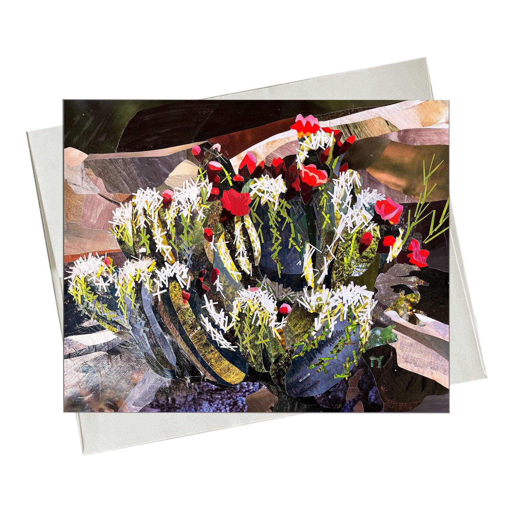 Cactus Bloom - Note Card