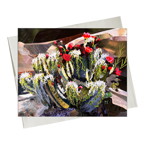 Cactus Bloom - Note Card