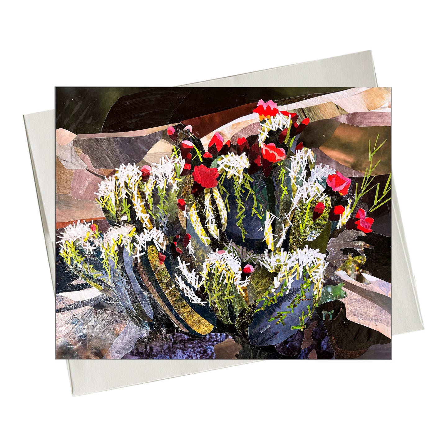 Cactus Bloom - Note Card