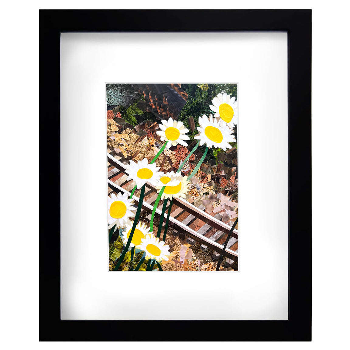 Daisy Train - Framed Print