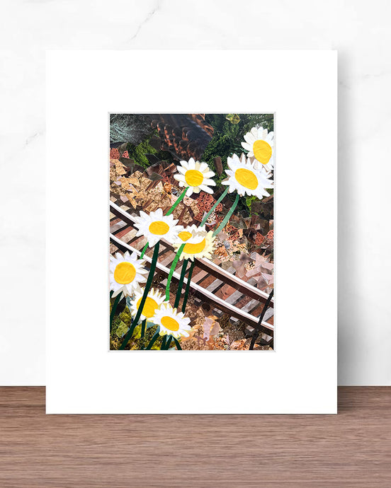 Daisy Train - Matted Print
