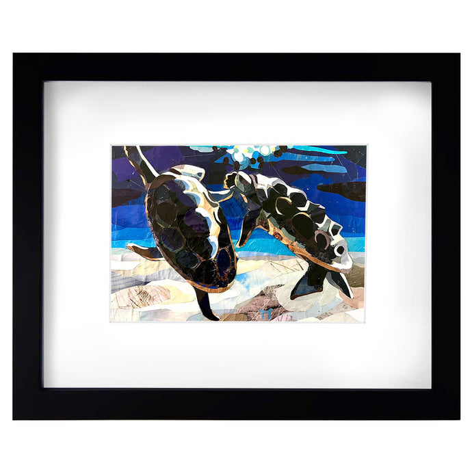 Follow My Lead - Framed Print