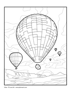 Glow - Coloring Page
