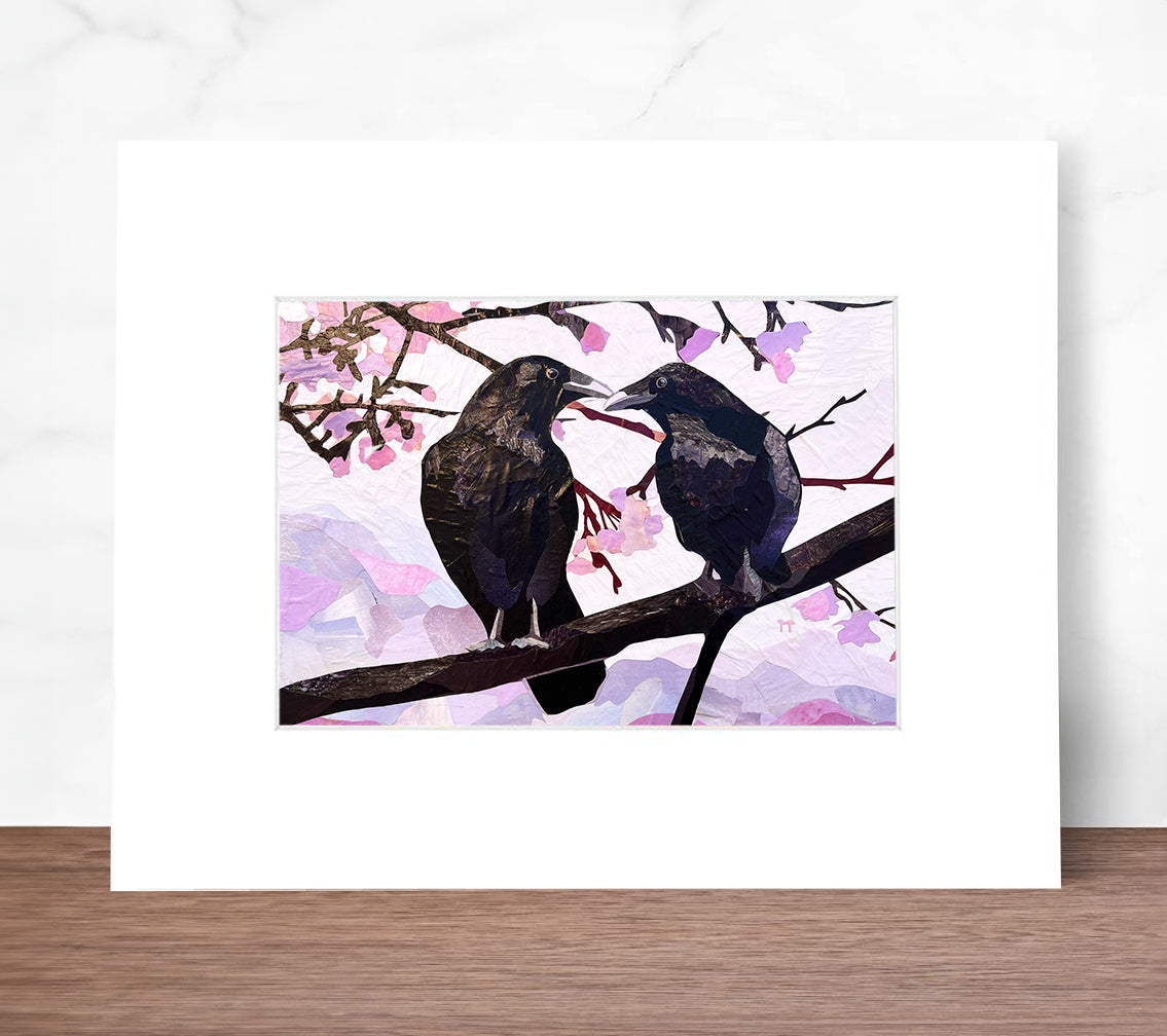 Love Birds - Matted Print