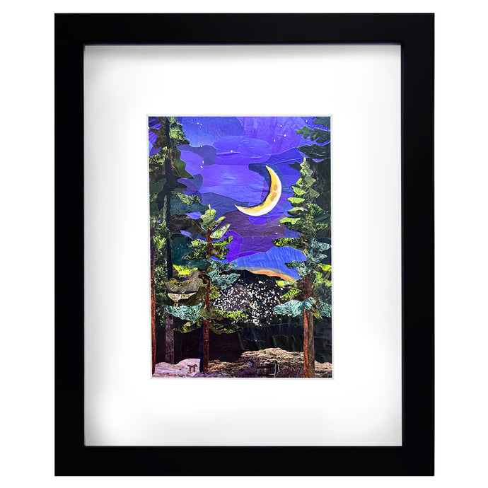 Mountain's Eye View - Framed Print