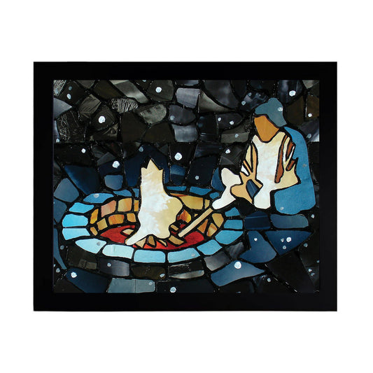 Tending the Fire - Print