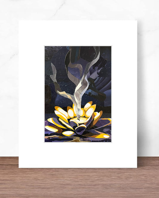 Silence - Matted Print