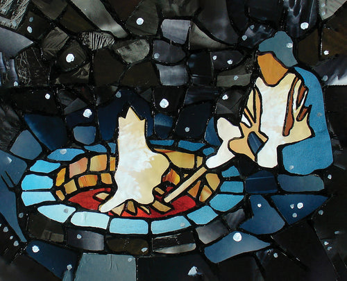 Tending the Fire - Print