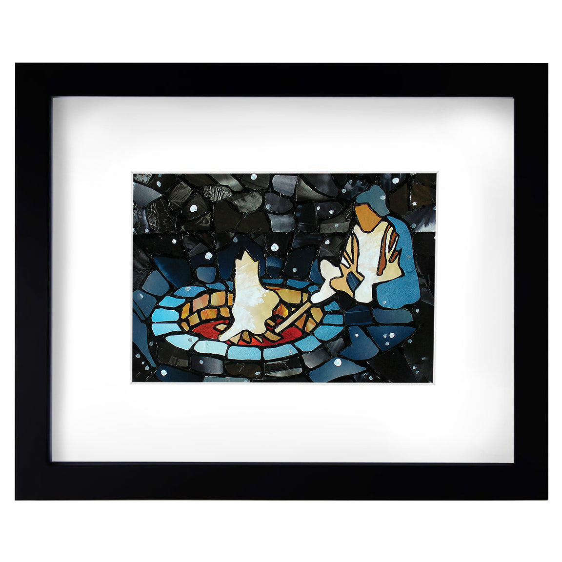 Tending the Fire - Print