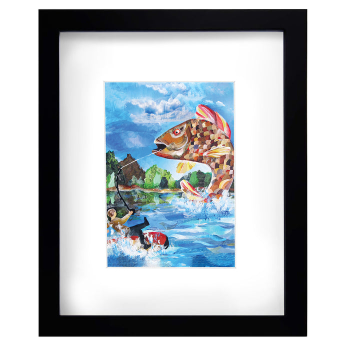 The Catch - Framed Print