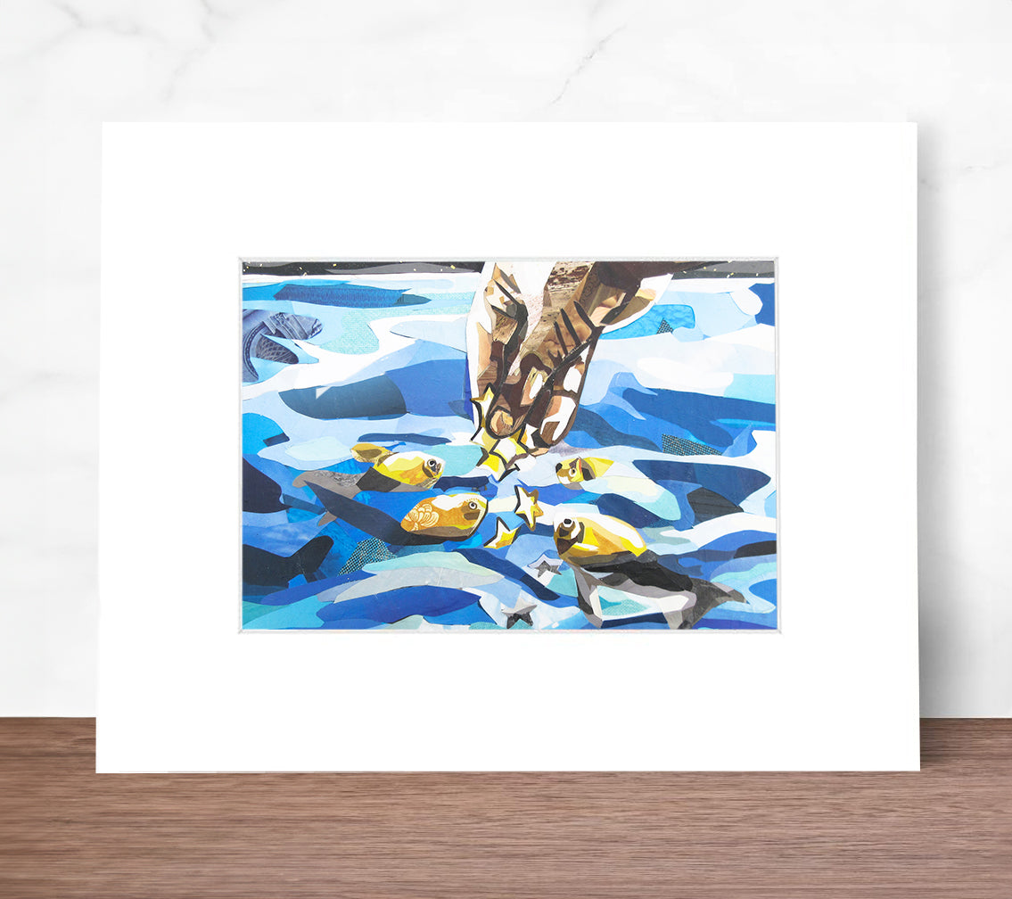 The Feast - Matted Print