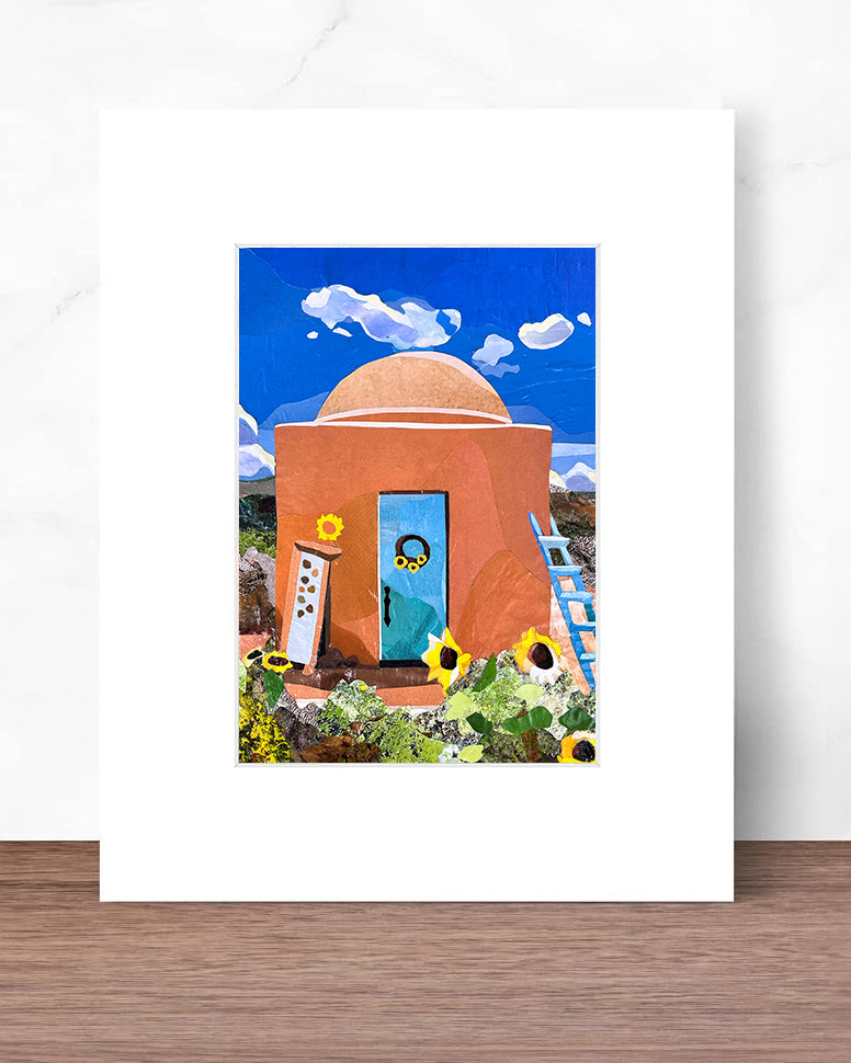 The Abiquiu Dome - Matted Print