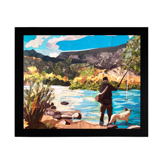 Gone Fishing - Print