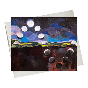 Sine of the Moon - Note Card