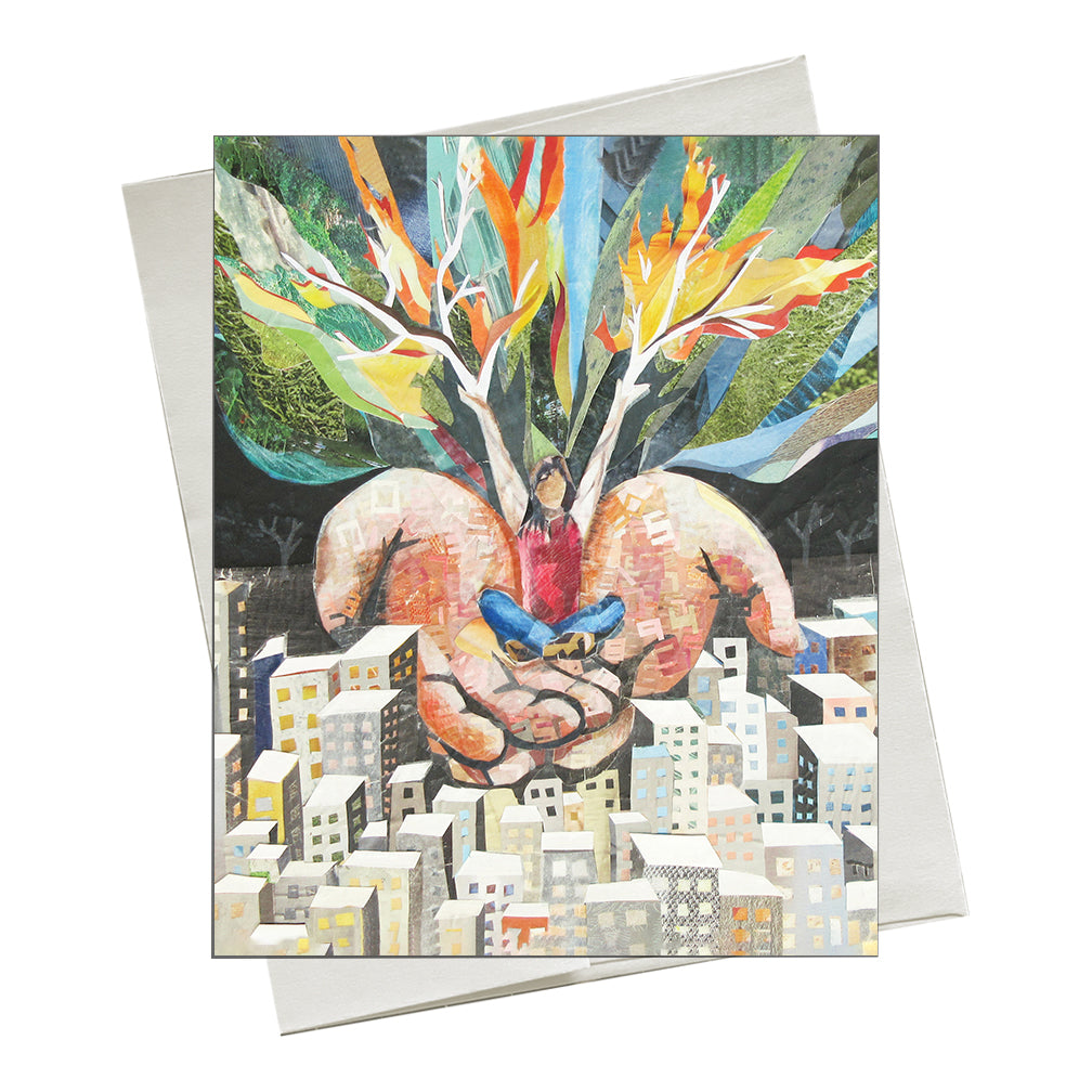 Supported to Thrive - Note Card