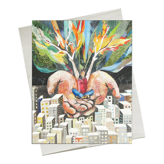 Supported to Thrive - Note Card