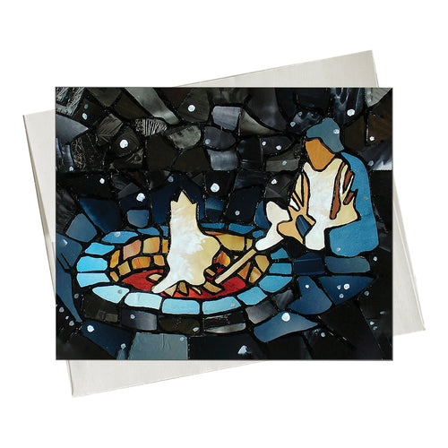 Tending the Fire - Note Card