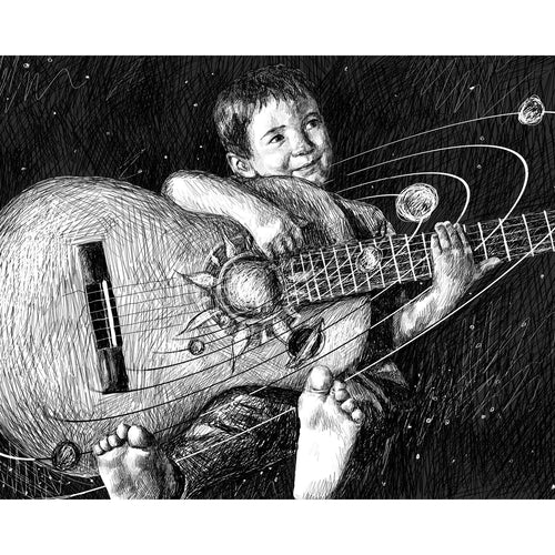 Origin Song Sketch - Print